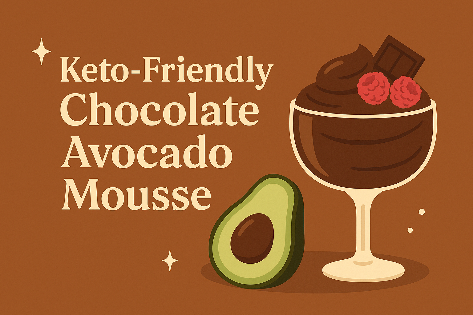 Keto-Friendly Chocolate Avocado Mousse